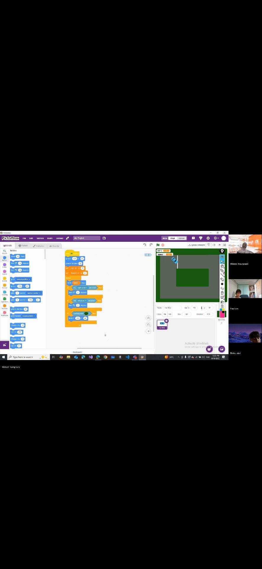 كورسات برمجة للأطفال من عمر ٥ الي ١٦ سنة متاح شرح باللغة العربية الفصحى.
